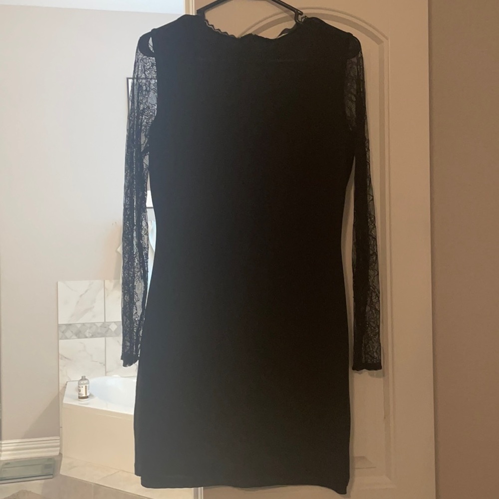 Zara Lace Sleeve Dress